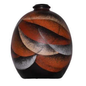 Vase mit schattierten Farben