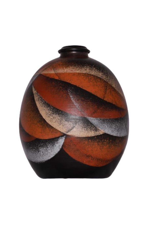 Vase mit schattierten Farben