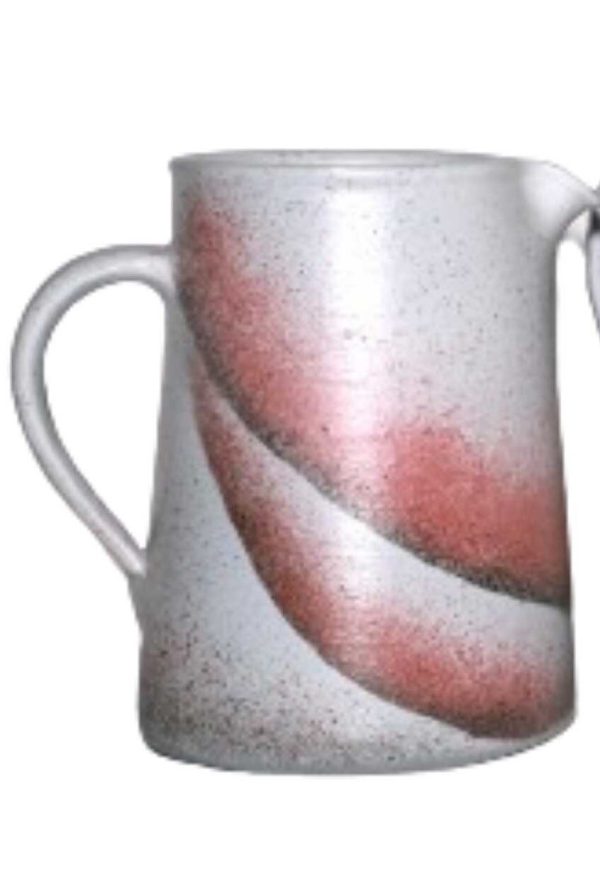 Kleine Karaffe rot und weiss