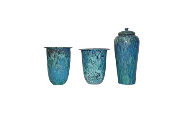 blau Vase – Bild 2