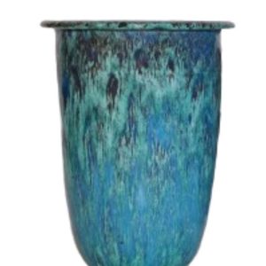 blau Vase