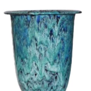blau Vase
