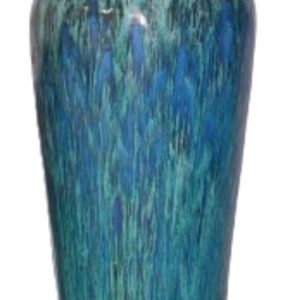 blau Vase